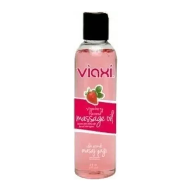 Viaxi Glide Viaxi Viaxi Masaj Yağı Çilek Aromalı 177 Ml