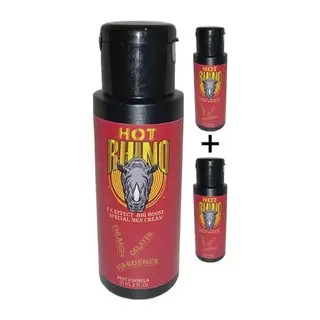 Hotrhino 3xefekt Cream 60 Ml 3 Adet Erkeğe Özel Günlük Penismasaj Kremi