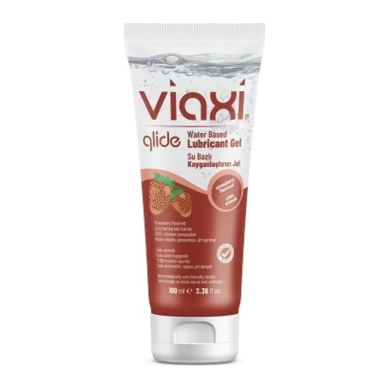 Viaxi Poems Viaxi Glide Su Bazlı Çilek Aromalı Jel 100 Ml