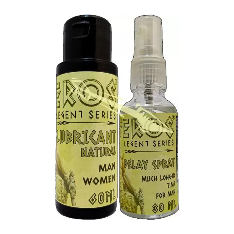 Eros Legent Lubricant Gel Kolay Kayganlık Jeli 60 Ml + Erkeklere Geciktiricisprey 30 Ml