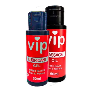 Vıp Erkeklere Ve Bayanlara Uygunlubrıkant60 Ml Jel + Fantezimasaj Yağı
