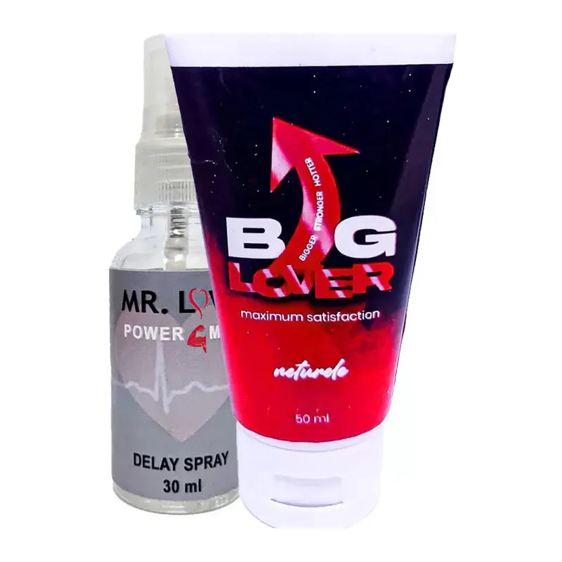Bglover Günlükpenisbakım Masaj Kremi 50ml + Msterlove Geciktiricistop Sprey 30 Ml