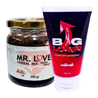 Bglover Günlükpenisbakım Masaj Kremi 50ml + 240 Gr Msterrlove Macunu