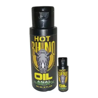 Hotrhino Analoil 2 Adet 60 Ml Kadın&erkek Analrelax Masaj Yağı