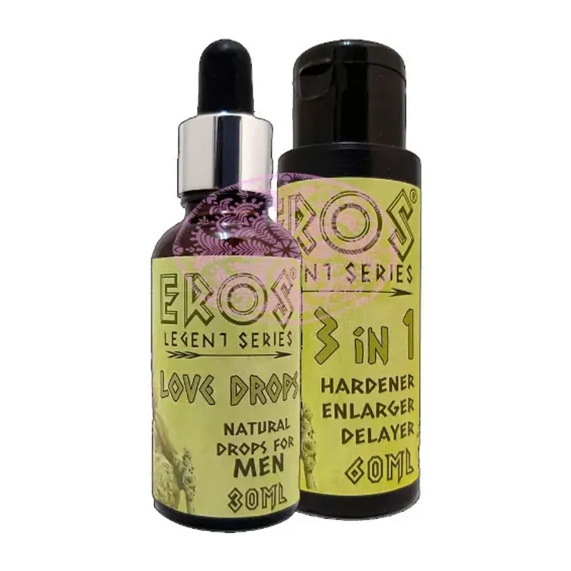 Eros Legent Erkeklere Özel Günlük Penismasaj Kremi 60ml + Özel Erkeklere Azdırıcıiçecek 30 Ml