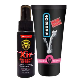 Xir Spray 60 Ml + Maxi Size Cream 50 Ml Krem: Erkeğe Zaman Set