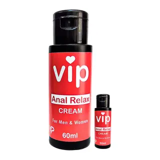 Vip Analrelax Cream 2 Adet Kadınlar Ve Ap.erkekler İçin Analrahatlatıcı Kasgevşetici Kaydırıcıkrem 60 Ml