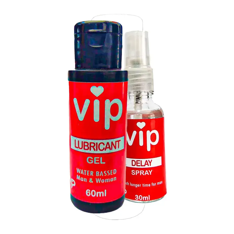 Vıp Bay Bayanlubrikantjel 60 Ml + Erkeklere Özel Sprey