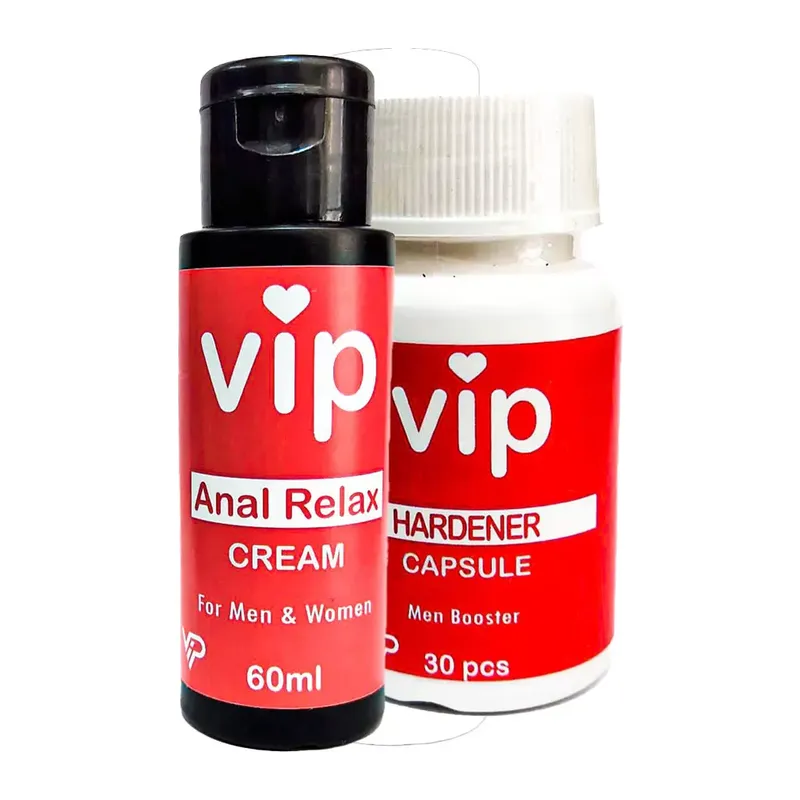 Vıp 60 Ml Bay Bayan Analreıaxkrem +erkeklere Özel Cinselgüç 30 Lu