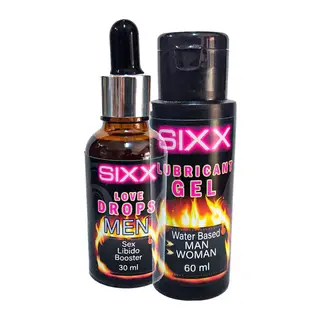 Sıxx Kadın Ve Erkeklerelubrikantjel 60 Ml+erkekıere Özel Cinseldamla