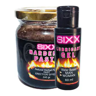 Sıxx 60 Ml Kadın Ve Erkeklere Iubrikantjel + Erkekıere Özel Macun