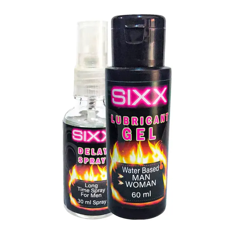 Sıxx Bay Bayanlubrikantjel 60 Ml + Erkeklere Özel Sprey
