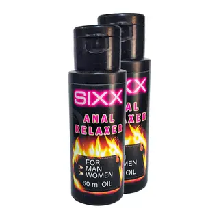Sıxx Oil For Analreıaxoil 2 Adet Bay Bayan Yağ 60 Ml
