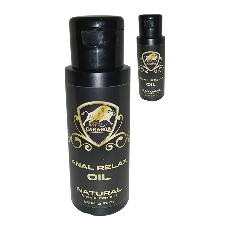 Caraboa Analrelax Oil 2 Adet Kadınlar Ve Ap.erkekler İçin Analrahatlatıcı Kasgevşetici Kaydırıcıyağ 60 Ml