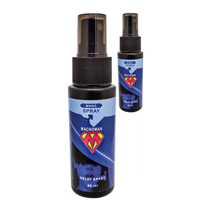 Machoman 2 Adet Erkeklere Özel 60 Ml Zaman Spreyi
