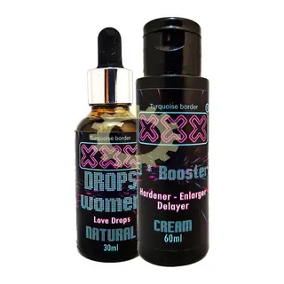 L.xxx Erkeğe Özeı 3 Özelli Bakım Kremi 60 Ml + Kadınlara Özel Uyarıcıdamıa 30 Ml