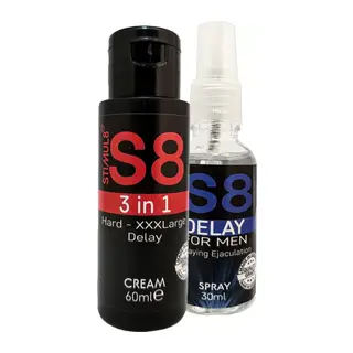 Stımul8 (s8) 3x Etkişekillenme Kremi + 30 Ml Delaysprey