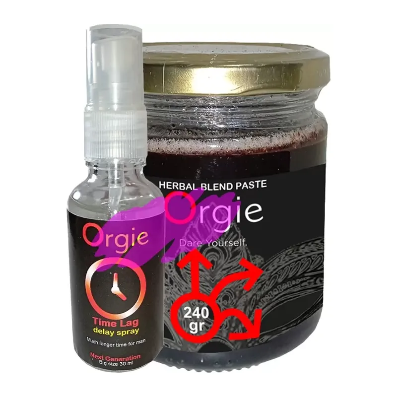 L.orgie Erkeklere 30 Ml Özelsprey + 240 Gr Macun