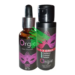 L.orgie Erkekler Için Özeı 3 Özelli Bakım Kremi 60 Ml + Kadına Özel Uyarıcıdamıa 30 Ml