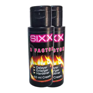 Sıxx 2 Adet 3in1 Krem Erkeğe Özeı 3 Ettki Birden Kremi 60 Ml