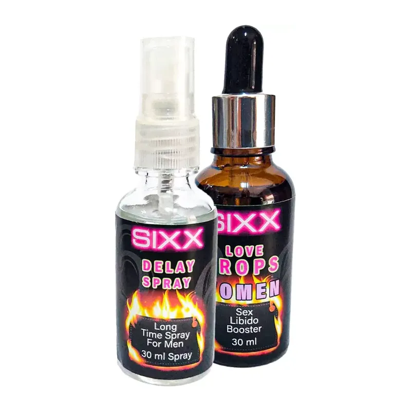Sıxx Erkeğe Delay30 Mlsprey + Kadına Ekstradestek Özel Uyarıcıdamıa 30 Ml