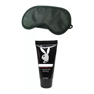 Bonie Uyku Bandı - Göz Maskesi + Playboy Lubricant Jel