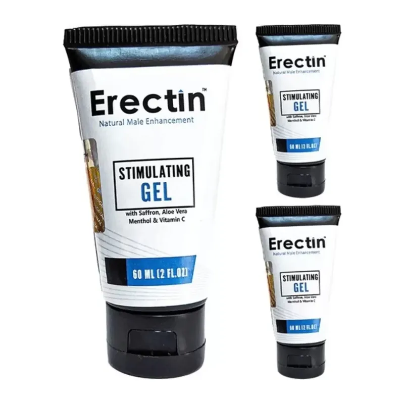 Erectin Erectin 60 Ml 3 Adet Cxnt / Erkekler Için Gel