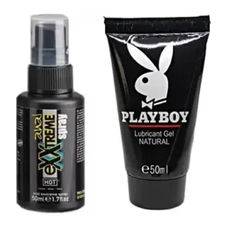Playboy Hintohu Ferahlatıcı Sprey 50 Ml + Playboy Lubricant 50 Ml Jel