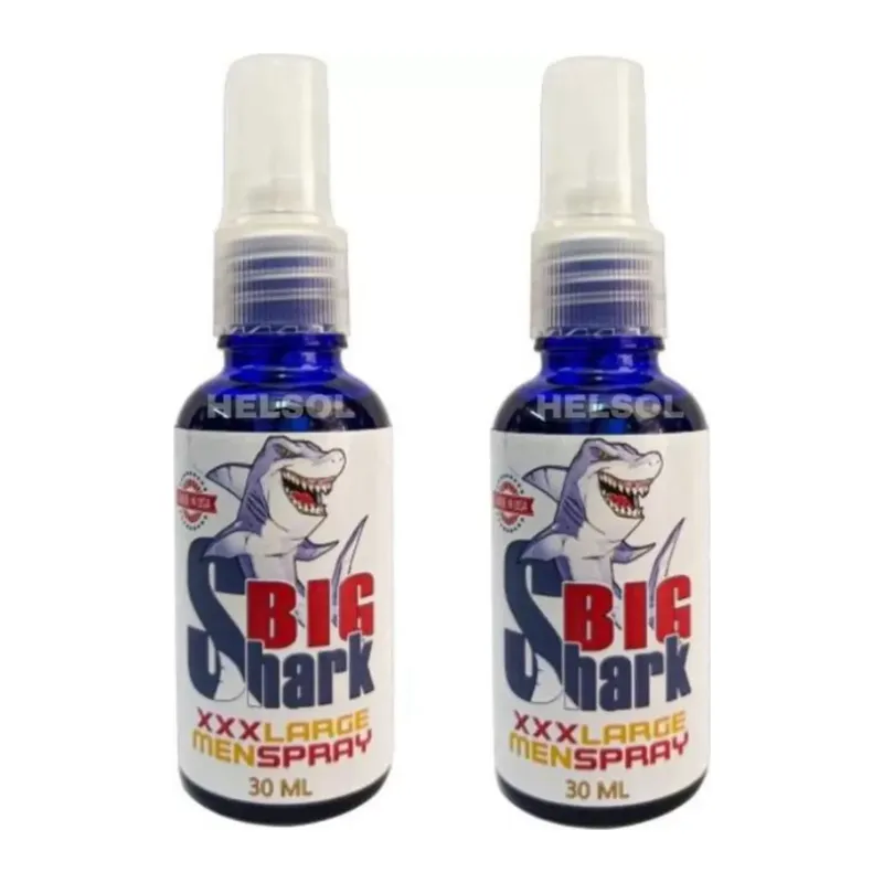 Big Shark Bakım Ve Masaj Spreyi 30 Ml X 2 Adet