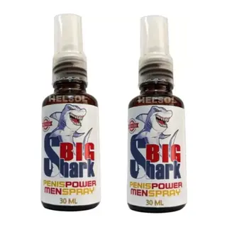 Süper Bıg Shark Power Bakım Ve Masaj Spreyi 30 Ml X 2 Adet