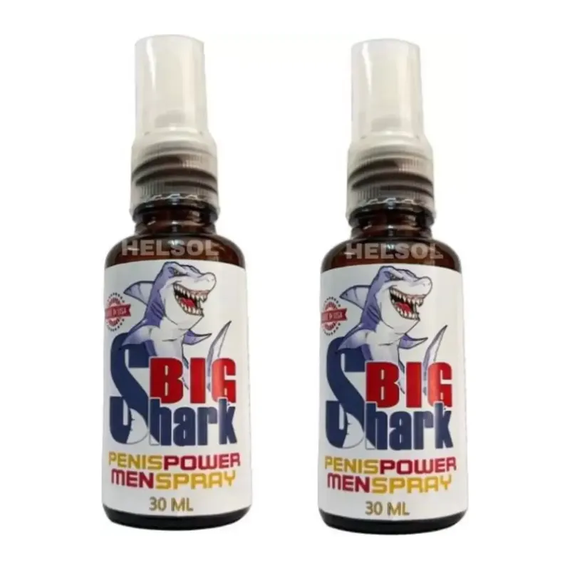 Süper Bıg Shark Power Bakım Ve Masaj Spreyi 30 Ml X 2 Adet