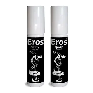 Eros 2 Adet Erkekler Için Özel Stop Spreyi 20 Ml (black)