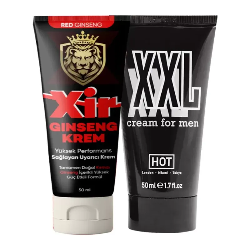 Xir Delaycream 50 Ml + Hotxxl Cream 50 Ml Erkeğe Özel Set