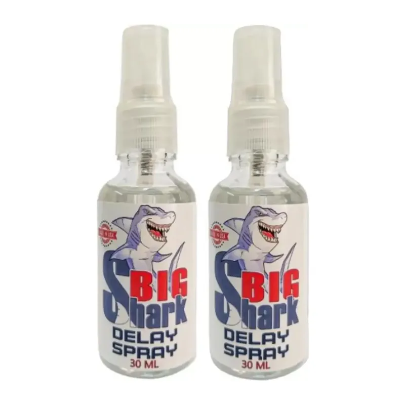 Süper Big Shark Erkeğe Yeni Formül Spreyi 30 Ml X 2 Adet