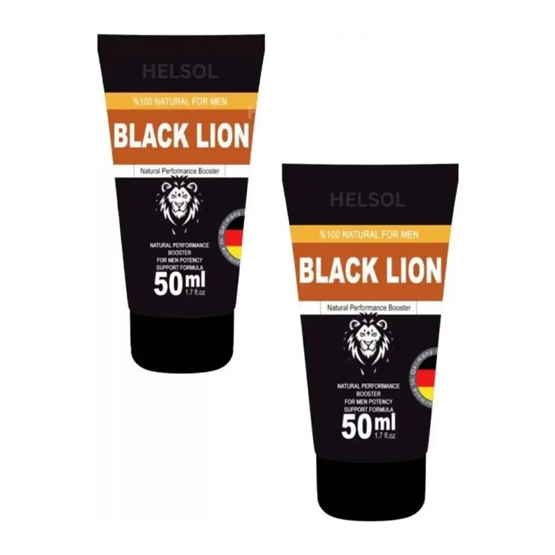 Black Lion Gel 5x Erkeklere Özel Jeli X 2 Adet