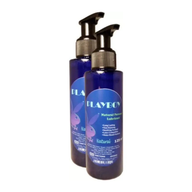 Playboy Natural Personal Lubricant 125ml 2 Adet