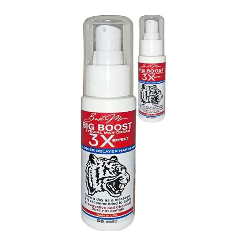 Bigboost Cream 2 Adet Erkek Uzun-kalın-sert- Bakım Kremi 50 Ml