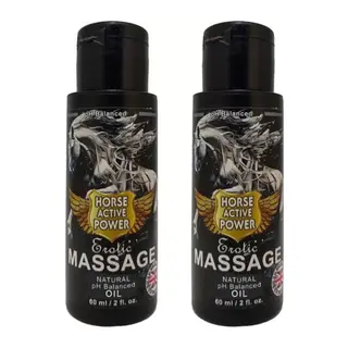 Süper Hors Active Power Fantezili Etkilerde Vücut Masaj Yağı 60 Ml 2 Adet