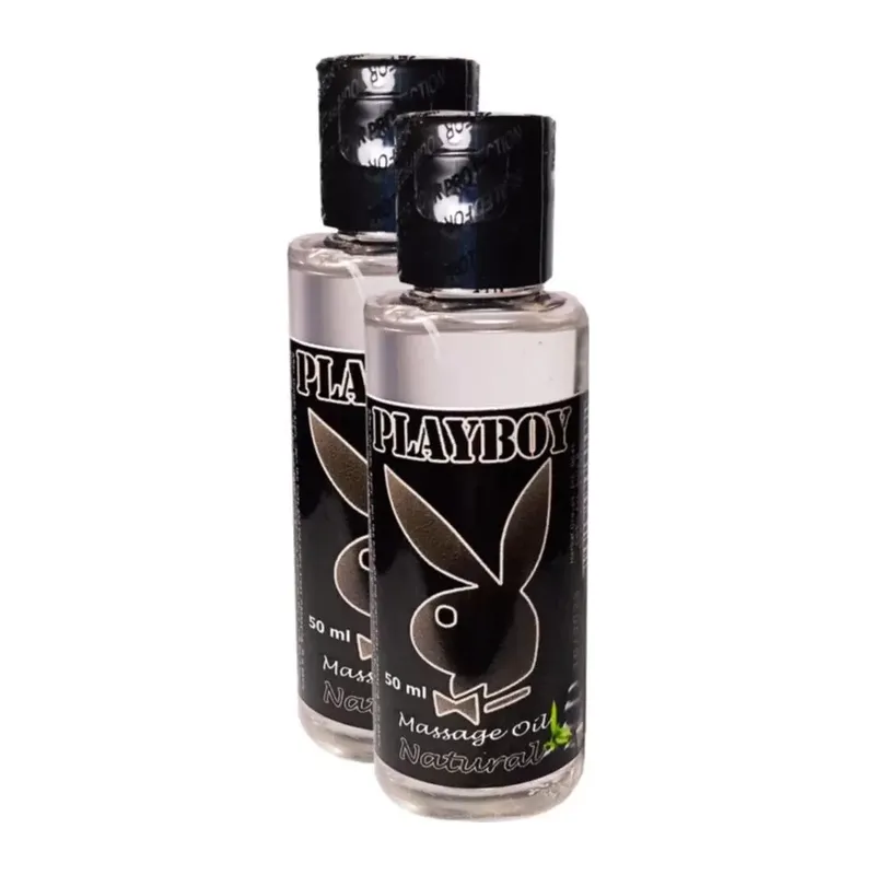 Süper Playboy Massage Oil 50ml Aromasız Masaj Yağı 2 Adet