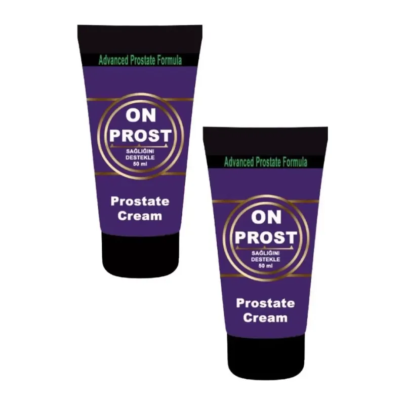 Süper Onprost Cream Erkeklere Özel Bakım Kremi 50 Ml X 2 Adet
