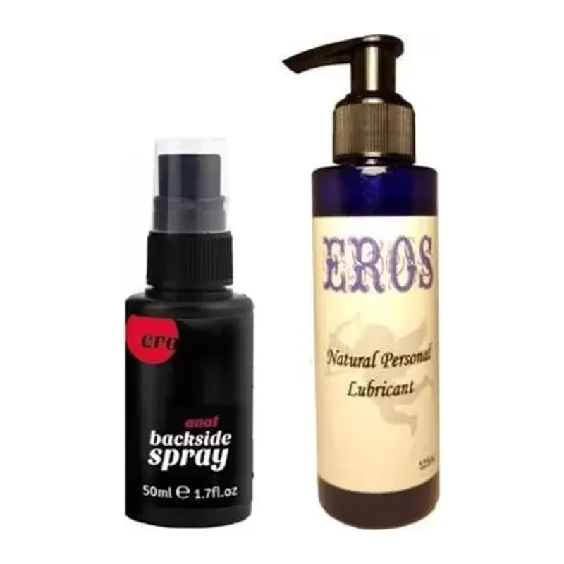 Etkili Kadınlara Erkeklere Özel Sprey 50 Ml + Eros 125ml Lubricant Gel