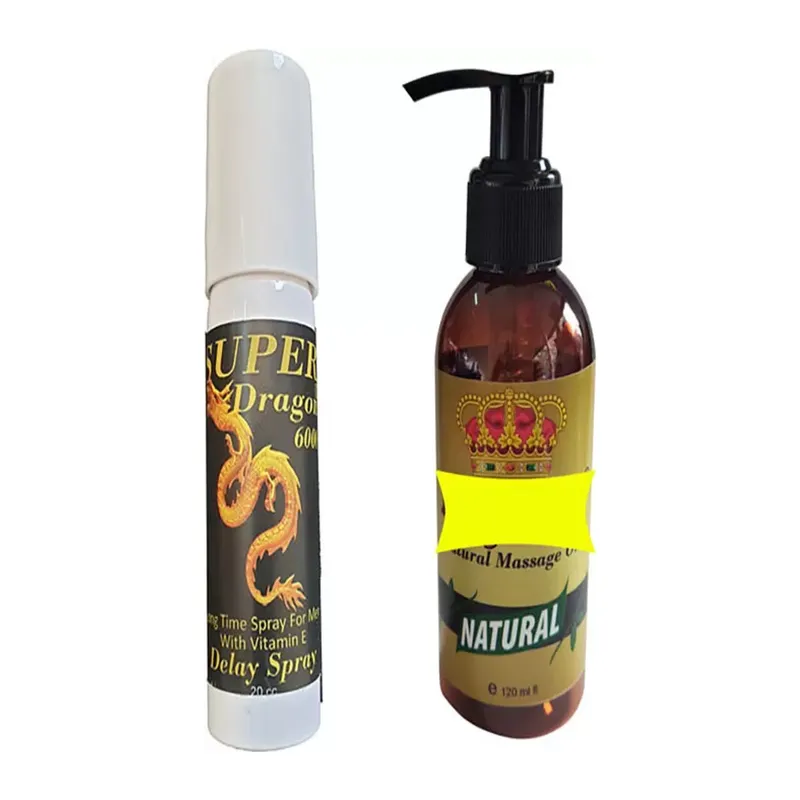 Bonie 1 Adet Dragon Gecktr Sprey + Erotik Masaj Yağı