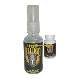 Firexl Rhino Uzun Süreyi Deneyimleme Spreyi + Rhino 60lı Erkeğe Şekillendirici