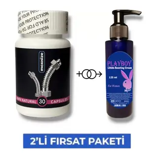 Maxisize Sertleştiricili Performansı Arttıran 30'lu + Etkili Libido Arttırıcı Krem 125 Ml