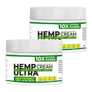 Louise Beauty / Hemp Cream Ultra - 2 Adet 100 Ml: Ağrılarınıza Maksimum Potansiyelli Krem