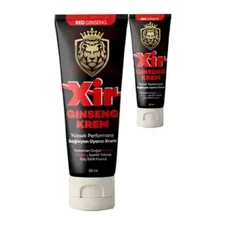 Xir Ginseng Krem Erkekleri Uyaran Masaj Bakım Kremi 50 Ml X 2 Adet
