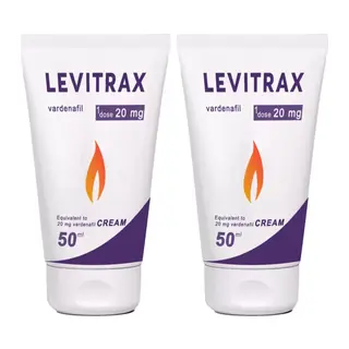 Helsol/ Levitrax Cream 2 Adet Erkeklerin Performanslarına Özel 50 Ml Krem