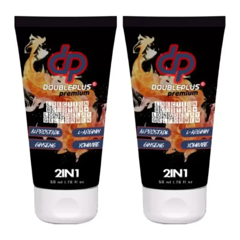 Dp Double Plus Premium Erkeklere Özel Jel 50 Ml 2 Adet
