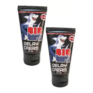 Big Shark Del.ay Erkekler Için Yeni Formülü Geci.ktirici Krem 50 Ml X 2 Adet