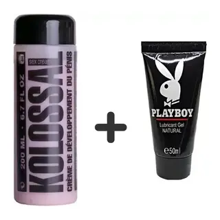Mucizevi Kolosal Cream 200 Ml. Erkek Pe.nis Bakım Kremi + 50ml Lubricant Jel